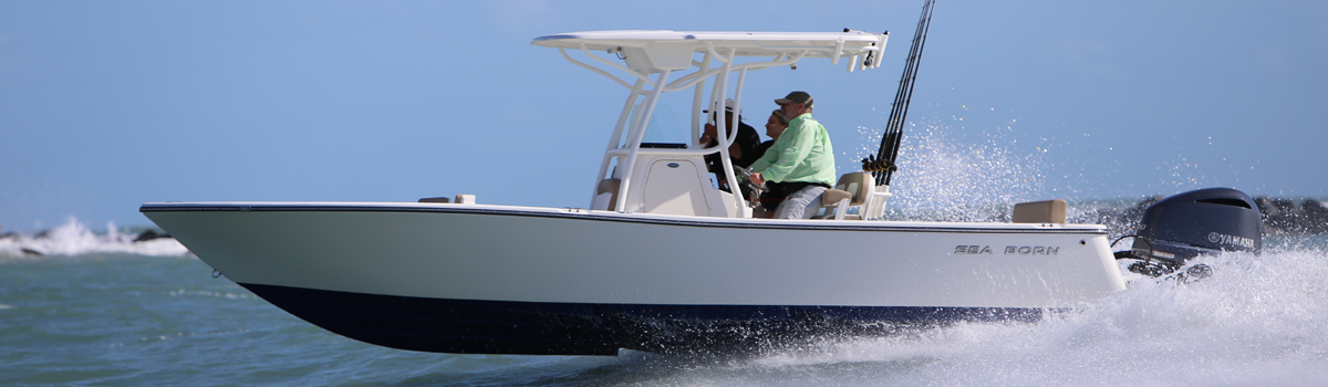 Sea Born's All-New 24' Foot Center Console | Composite Research, Inc.